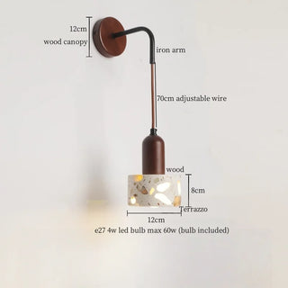 Celako™ Fragmenta Wall Light | Terrazzo Contemporary Lighting