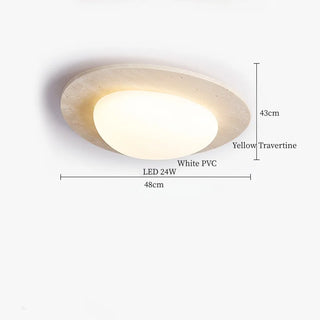 Celako™ Meridian Ceiling Light | Yellow Travertine Vintage Kitchen Island Lighting
