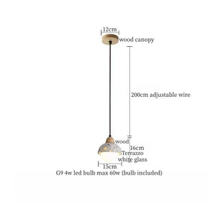 Celako™ Tesserae Pendant Light | Terrazzo Kitchen Island Lighting