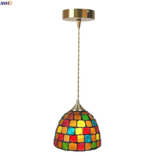 Celako™ Nacrelle Pendant Light | Resin American Vintage Bedroom Lighting