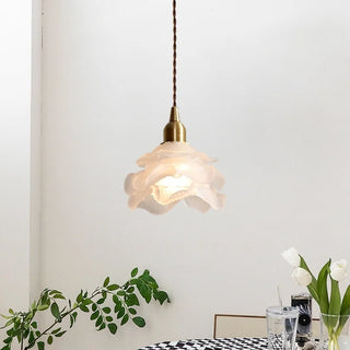 Celako™ Coralys Pendant Light | Glass Stone Bedroom Lighting