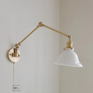 Celako™ Auriva Wall Light | Copper Bedside Lighting