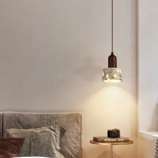 Celako™ Onyxa Pendant Light | Terrazzo Bedroom Lighting