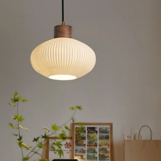 Celako™ Argilion Pendant Light | Wood Bedroom Lighting