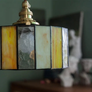 Celako™ Polychro Pendant Light | Glass Kitchen Island Lighting