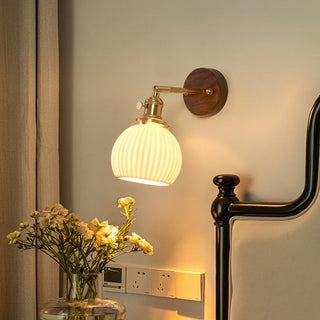 Celako™ Juglans Wall Light | Copper Bedroom Lighting