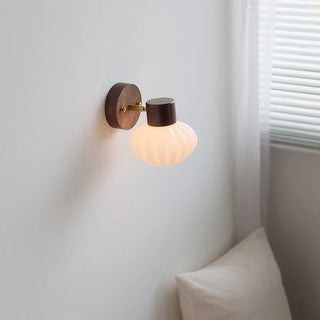 Celako™ Aurae Wall Light | Glass Bedside Lighting