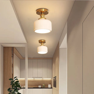Celako™ Kumori Ceiling Light | Ceramic Hallway Lighting