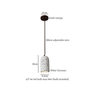 Celako™ Tesserae Pendant Light | Terrazzo Kitchen Island Lighting