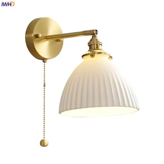 Celako™ Aurila Wall Light | Copper Bedroom Lighting