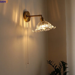 Celako™ Lustral Wall Light | Glass Bedroom Lighting