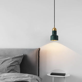 Celako™ Lythos Pendant Light | Marble Copper Dining Room Lighting