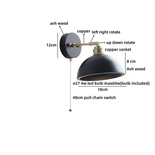 Celako™ Emberi Wall Light | Ceramic Bedside Lighting