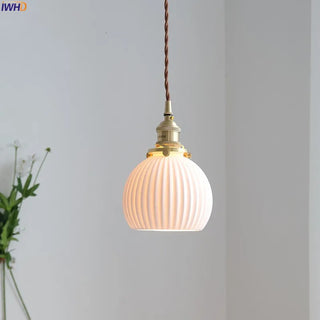 Celako™ Cervine Pendant Light | Ceramic Dining Room Lighting