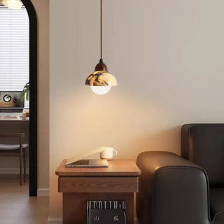 Celako™ Lumari Pendant Light | Marble Glass Kitchen Island Lighting