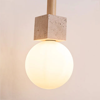 Celako™ Travolo Pendant Light | Yellow Travertine