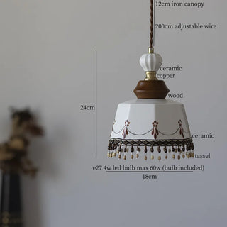 Celako™ Aurecera Pendant Light | Ceramic Nordic Minimalism Bedroom Lighting