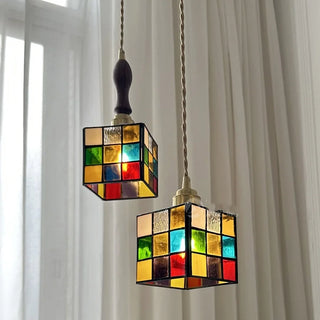Celako™ Tessera Pendant Light | Glass Dining Room Lighting