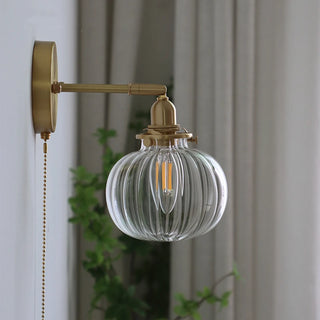 Celako™ Sperla Wall Light | Glass Stone Bedroom Lighting