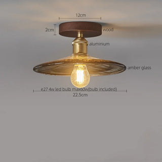 Celako™ Auriel Ceiling Light | Glass Dining Room Lighting