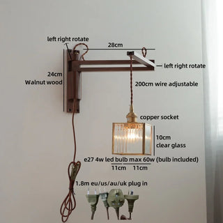 Celako™ Aureole Wall Light | Glass Living Room Lighting