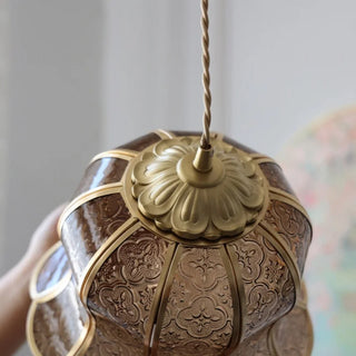 Celako™ Cuvetra Pendant Light | Glass French Vintage Bedroom Lighting
