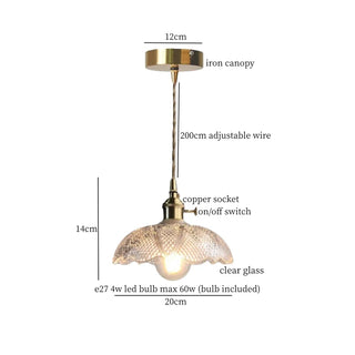 Celako™ Aurello Pendant Light | Glass Kitchen Island Lighting