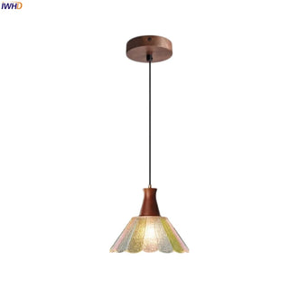Celako™ Vitruva Pendant Light | Glass Stone Bedroom Lighting