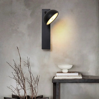 Celako™ Neropetra Wall Light | Black Travertine Bedroom Lighting