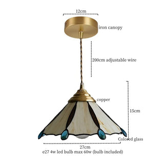 Celako™ Vitraeus Pendant Light | Glass Bedroom Lighting