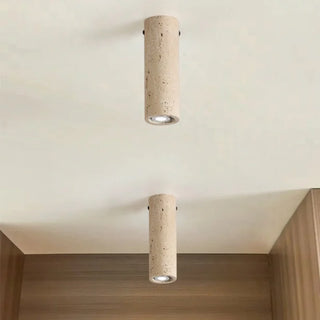 Celako™ Solteris Ceiling Light | Yellow Travertine Kitchen Island Lighting