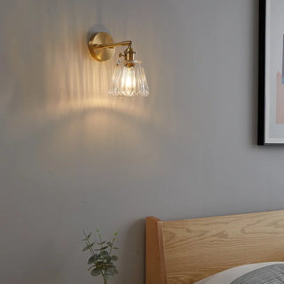 Celako™ Aeselle Wall Light | Copper Bedside Lighting