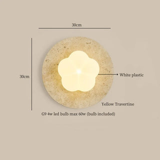 Celako™ Terralum Wall Light | Terrazzo Bedroom Lighting