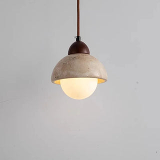 Celako™ Marillo Pendant Light | Yellow Travertine Kitchen Island Lighting