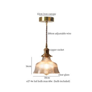 Celako™ Plissia Pendant Light | Glass Stone Kitchen Island Lighting