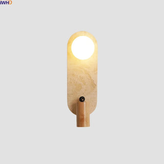Celako™ Traverno Wall Light | Yellow Travertine Kitchen Island Lighting