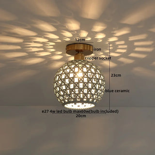 Celako™ Arcello Ceiling Light | Ceramic Dining Room Lighting