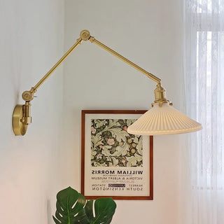 Celako™ Arcoro Wall Light | Copper Ceramic Bedroom Lighting