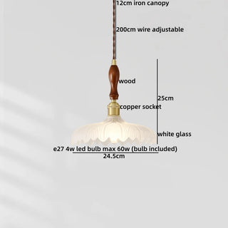 Celako™ Cuprella Pendant Light | Glass Copper Kitchen Island Lighting