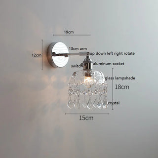 Celako™ Aurela Wall Light | Iron Bedside Lighting
