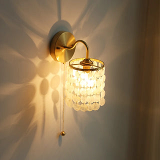 Celako™ Auristal Wall Light | Crystal Bedside Lighting