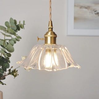 Celako™ Amarath Pendant Light | Purple Glass Kitchen Island Lighting
