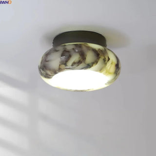Celako™ Lunastone Ceiling Light | Marble Modern Style Bedroom Lighting
