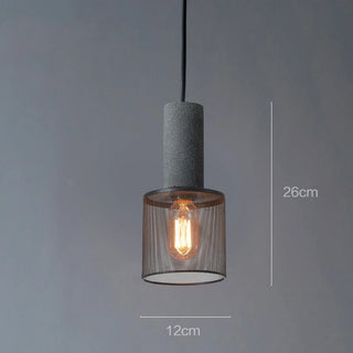 Celako™ Cemento Pendant Light | Cement Dining Room Lighting