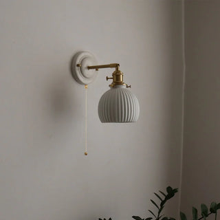 Celako™ Cerafine Wall Light | Ceramic Bedroom Lighting