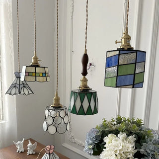 Celako™ Prismara Pendant Light | Glass Bedroom Lighting