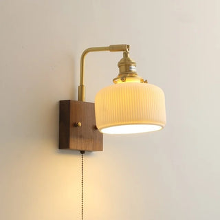 Celako™ Ceraven Wall Light | Copper Ceramic Hallway Lighting