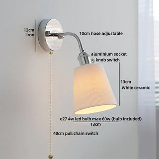 Celako™ Ivara Wall Light | Iron Bedroom Lighting