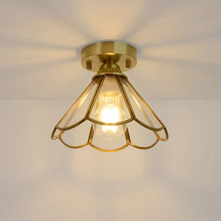 Celako™ Cuvena Pendant Light | Copper Glass Kitchen Island Lighting