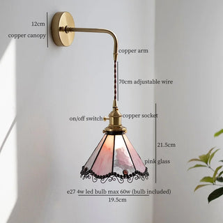 Celako™ Aurilia Wall Light | Glass Vintage Living Room Lighting